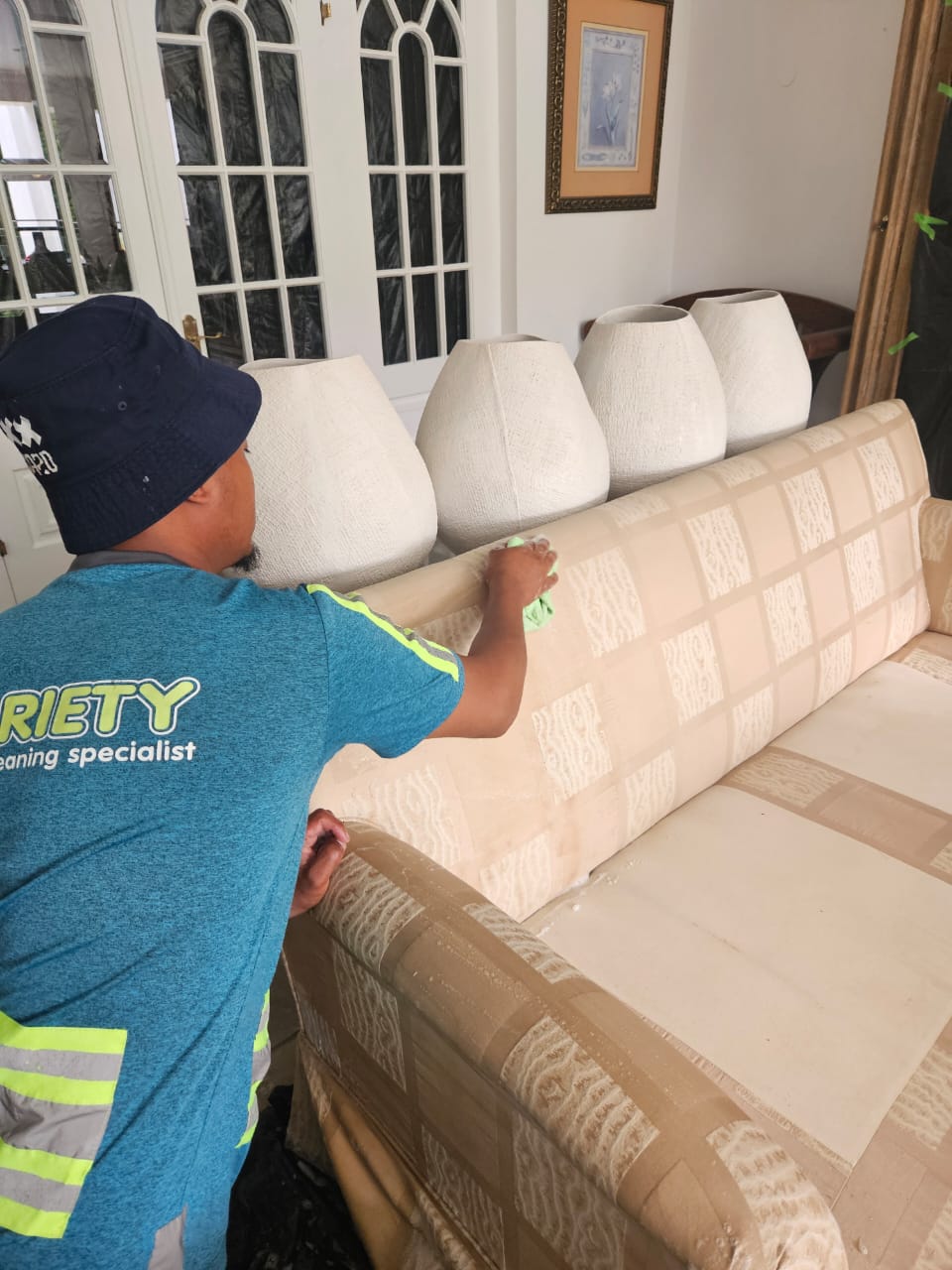 Mattress Cleaning Results 1